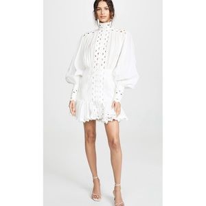 Zimmermann Ninety-Six Wave Short Dress